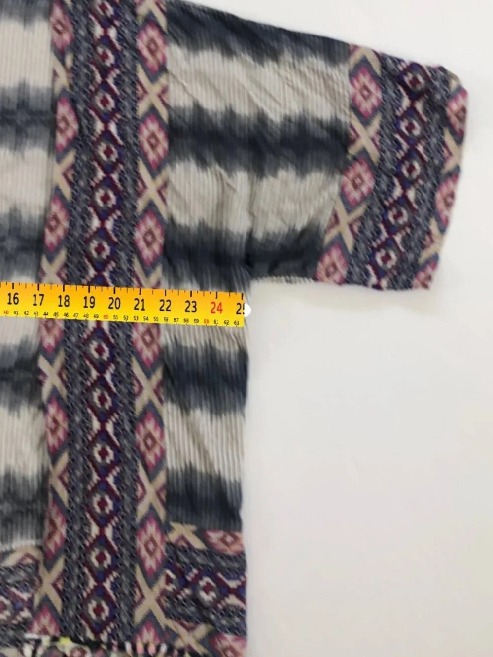 AZTEC TRIBAL KIMONO W/FRINGE